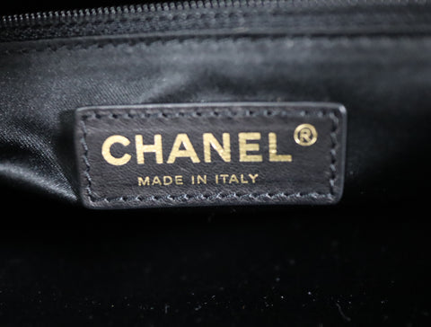 Pre-Owned #580501 CHANEL Matelasse GST Chain Tote Bag Caviar Skin Gold A50995