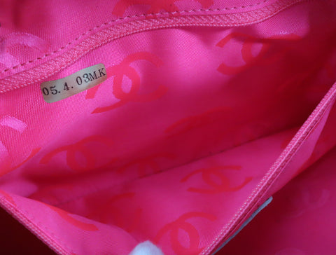 Pre-Owned #81351 CHANEL Cambon Line Bowling Shoulder Bag Lamb skin A25171