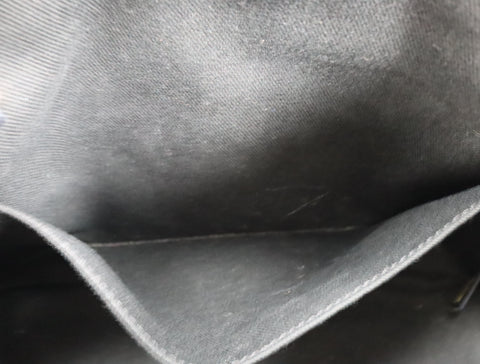 Pre-Owned #75432 CHANEL Matelasse GST Chain Tote Bag Caviar Skin Silver A50995