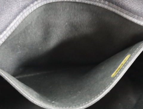 Pre-Owned #75432 CHANEL Matelasse GST Chain Tote Bag Caviar Skin Silver A50995