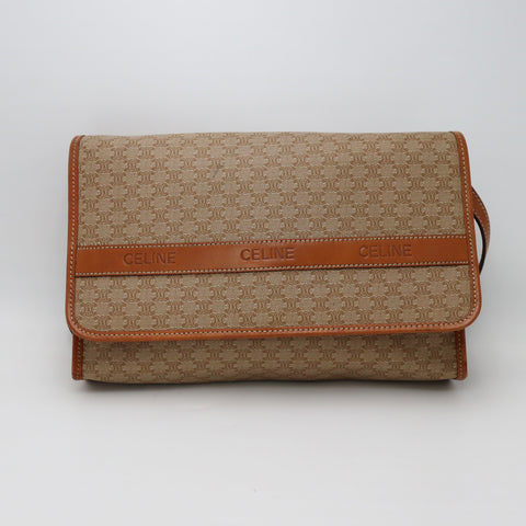 Pre-Owned#0493 celine Brown Shoulder Bag