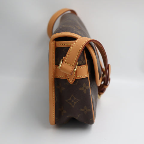 Pre-Owned #BP72102 Louis Vuitton Monogram Sologne Crossbody Bag Brown M42250