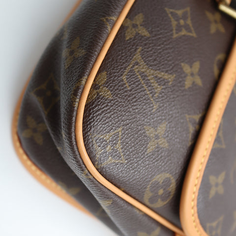 Pre-Owned #BP72102 Louis Vuitton Monogram Sologne Crossbody Bag Brown M42250