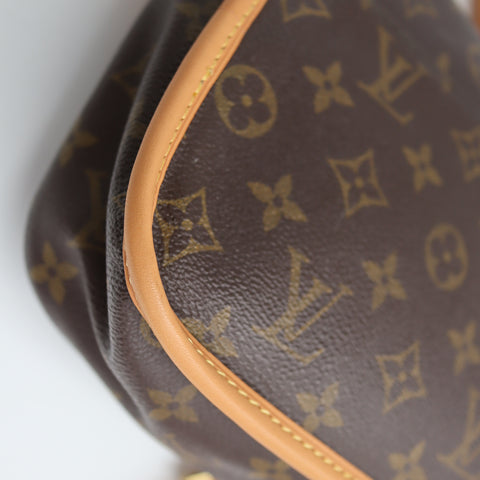 Pre-Owned #BP72102 Louis Vuitton Monogram Sologne Crossbody Bag Brown M42250