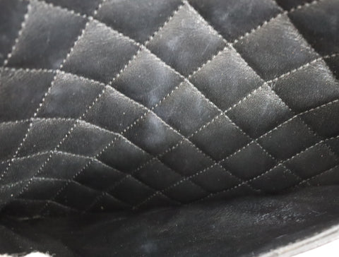 Pre-Owned #21900 CHANEL Cambon Line GM Tote Bag A25169 lambskin 