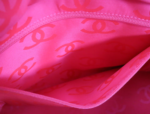 Pre-Owned #21900 CHANEL Cambon Line GM Tote Bag A25169 lambskin 