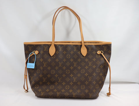 Pre-Owned #4315  Louis Vuitton Monogram Neverfull MM Tote Bag M41178
