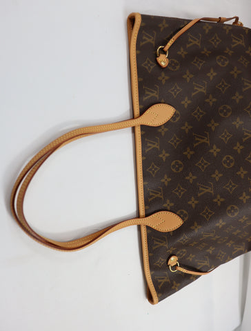 Pre-Owned #4315  Louis Vuitton Monogram Neverfull MM Tote Bag M41178