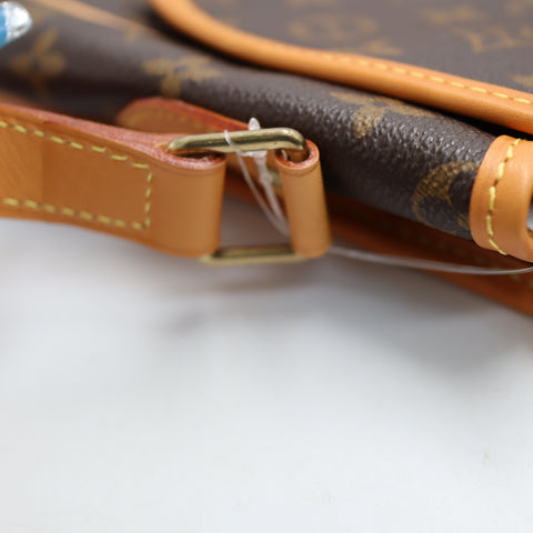 Pre-Owned #BP30456 Louis Vuitton Monogram Gibesiere GM Messenger Shoulder Bag M42249