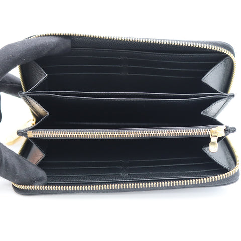 Pre-owned #71210  LouisVuitton Epi zippy wallet  black Final sale