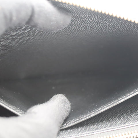 Pre-owned #71210  LouisVuitton Epi zippy wallet  black Final sale