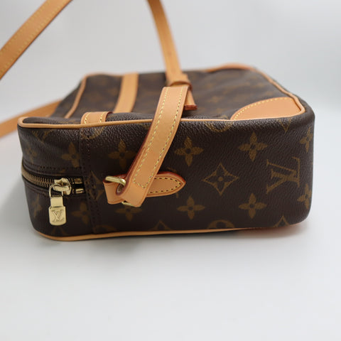 Pre-Owned #BPR05229 Louis Vuitton Monogram Trocadero 30 Crossbody Bag M51272