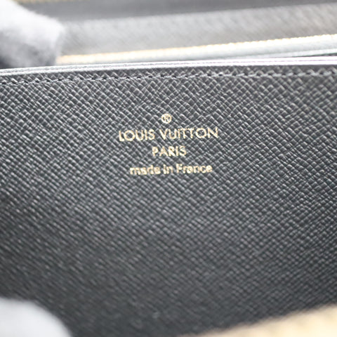 Pre-owned #71210  LouisVuitton Epi zippy wallet  black Final sale