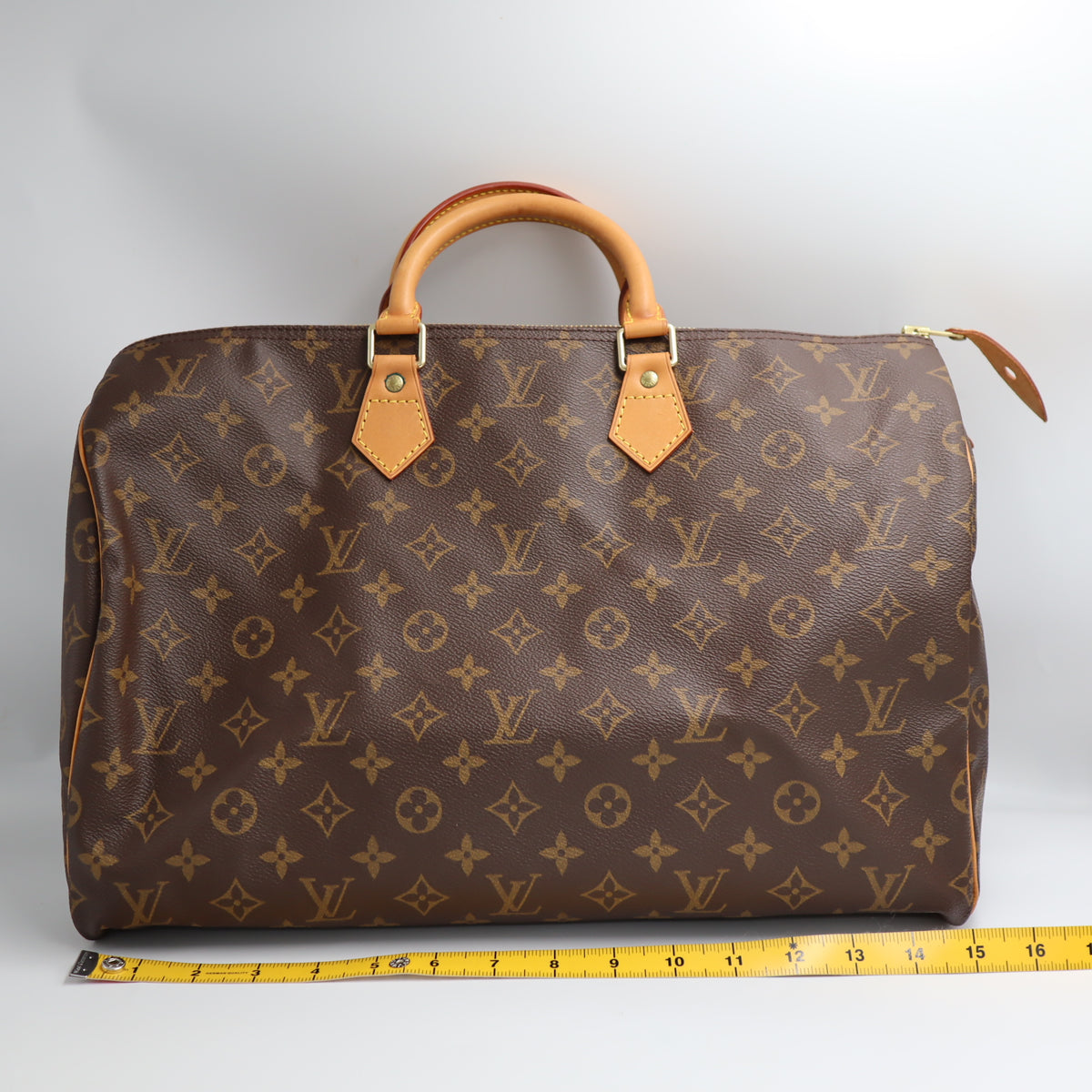 Pre-Owned #72812 Louis Vuitton Monogram Speedy 40 Hand Bag M41522