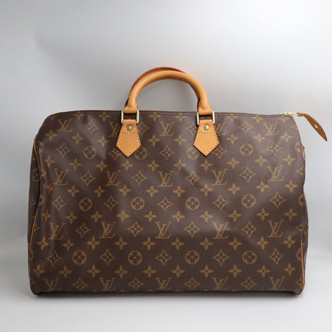 Pre-Owned #72812 Louis Vuitton Monogram Speedy 40 Hand Bag M41522