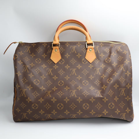 Pre-Owned #72812 Louis Vuitton Monogram Speedy 40 Hand Bag M41522