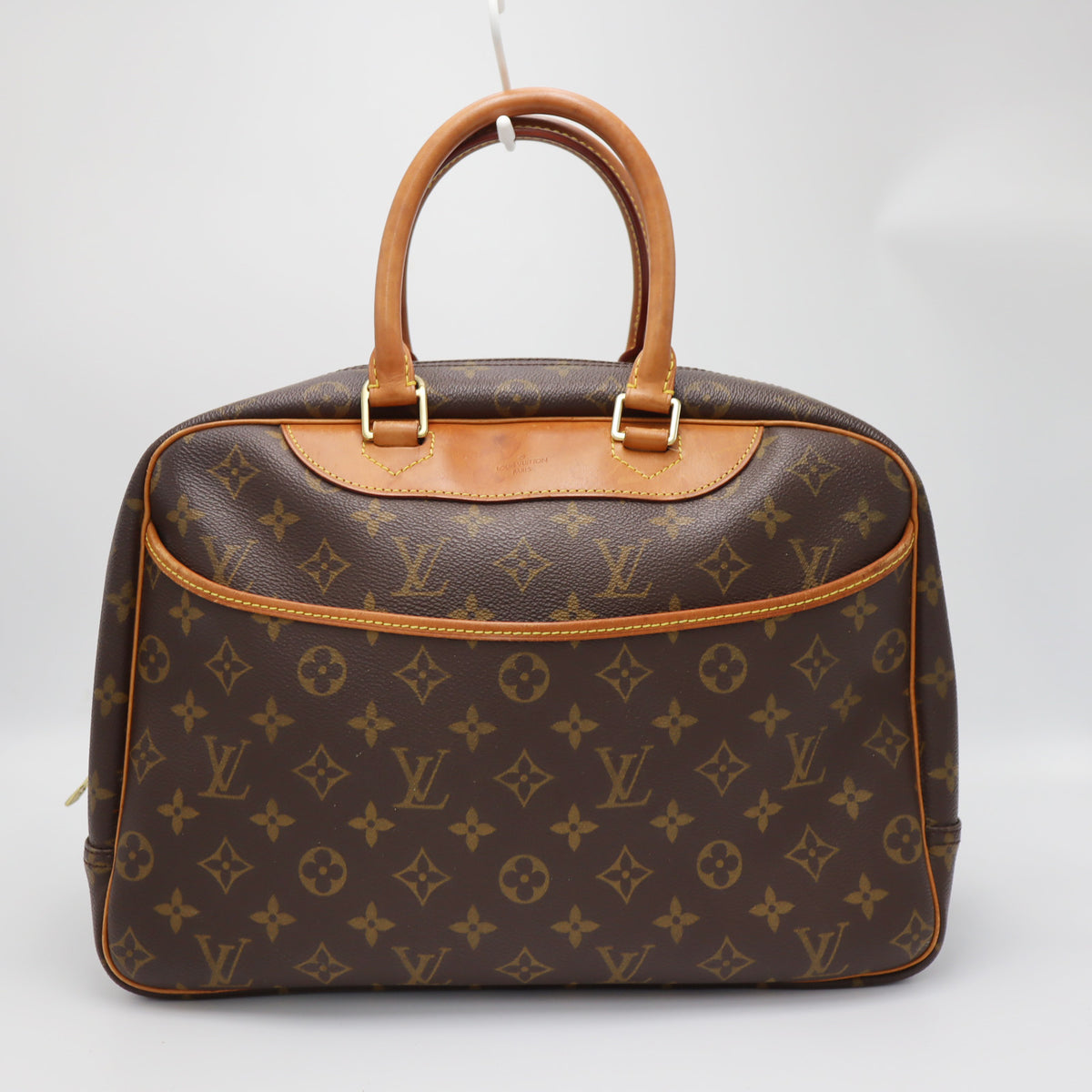 Pre-Owned #0496 LOUIS VUITTON Bowling Vanity Handbag M47270