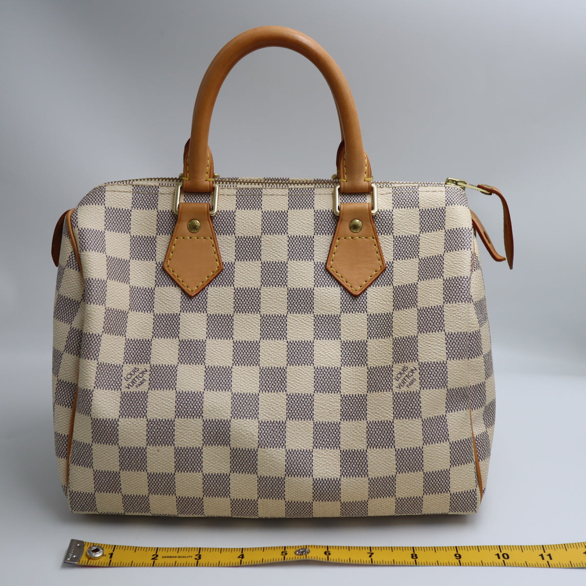Pre-owned Louis Vuitton Azur#17851 Damier Speedy 25 Handbag N41534