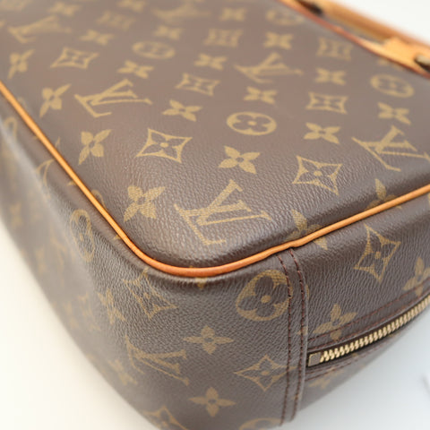 Pre-Owned #1821 Louis Vuitton Monogram Trouville Hand Bag M42228