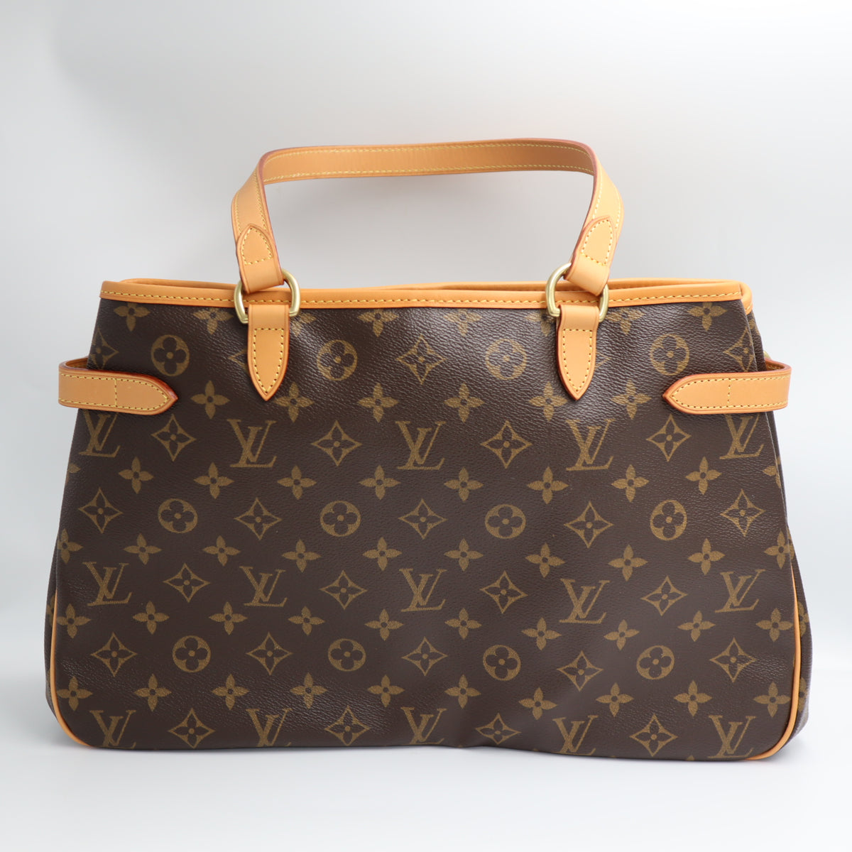 Pre-Owned #BP7228 Louis Vuitton Monogram Batignolles Horizontal Tote Bag M51154
