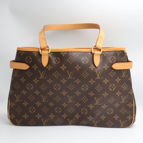 Pre-Owned #BP7228 Louis Vuitton Monogram Batignolles Horizontal Tote Bag M51154