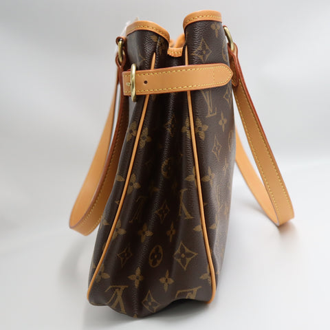 Pre-Owned #BP7228 Louis Vuitton Monogram Batignolles Horizontal Tote Bag M51154