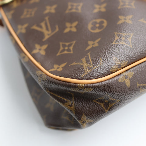 Pre-Owned #BP7228 Louis Vuitton Monogram Batignolles Horizontal Tote Bag M51154