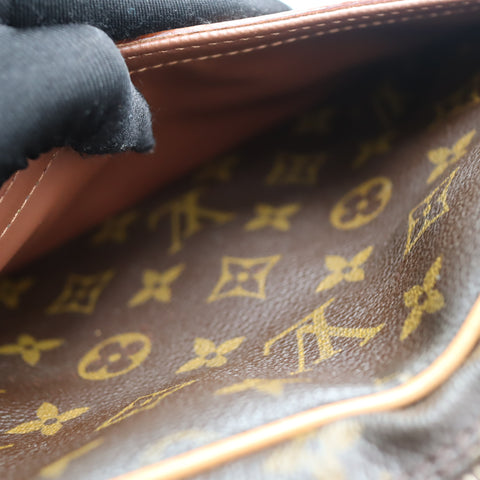 Pre-Owned #BP31303 Louis Vuitton Monogram Trocadero 23 Crossbody Bag M51276