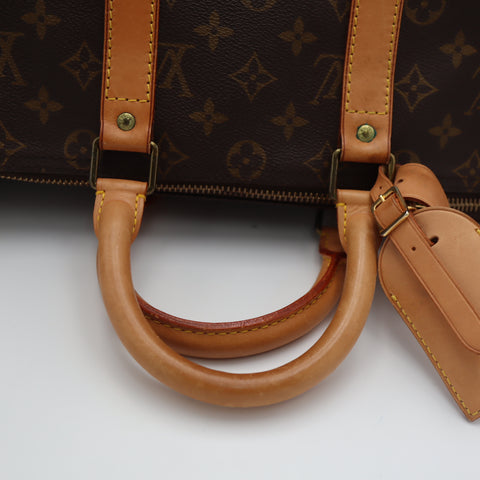 Pre-Owned #29554 Louis Vuitton Monogram Keepall 45 Travel Bag Boston Bag M41428