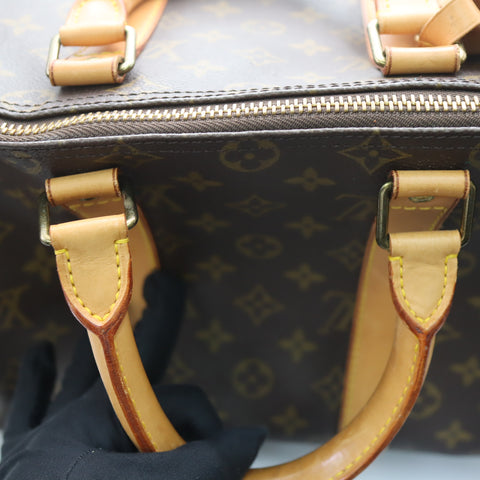 Pre-Owned #29554 Louis Vuitton Monogram Keepall 45 Travel Bag Boston Bag M41428