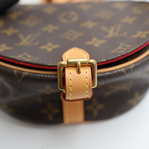 Pre-Owned #BPR052210 Louis Vuitton Monogram Tambourine Crossbody Bag M51179