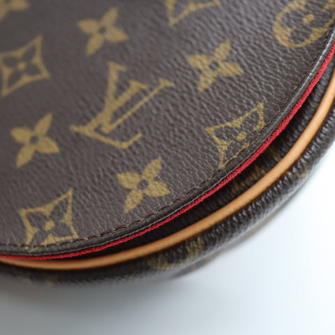 Pre-Owned #BPR052210 Louis Vuitton Monogram Tambourine Crossbody Bag M51179