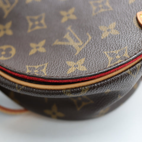 Pre-Owned #BPR052210 Louis Vuitton Monogram Tambourine Crossbody Bag M51179