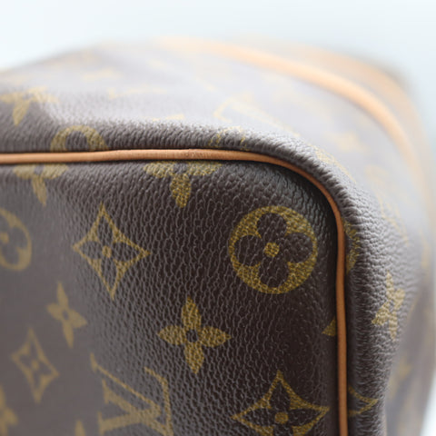 Pre-Owned #32262 Louis Vuitton Monogram Keep All 45 Travel Bag Brown M41428