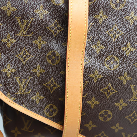 Pre-Owned #71190 Louis Vuitton Monogram Saumur 43 Cross body Shoulder Bag M42252