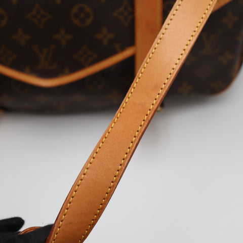 Pre-Owned #71190 Louis Vuitton Monogram Saumur 43 Cross body Shoulder Bag M42252