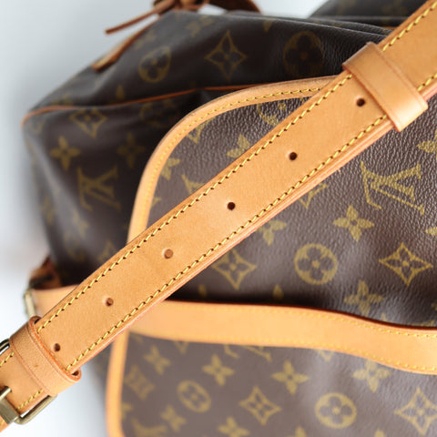 Pre-Owned #71190 Louis Vuitton Monogram Saumur 43 Cross body Shoulder Bag M42252