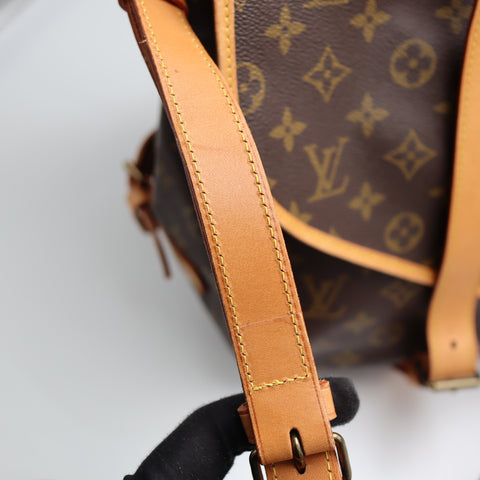 Pre-Owned #71190 Louis Vuitton Monogram Saumur 43 Cross body Shoulder Bag M42252