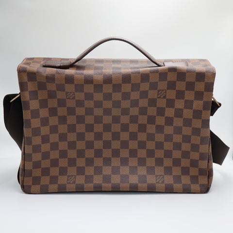 Pre-Owned #71223 Louis Vuitton Damier Broadway Crossbody Messenger Bag N42270