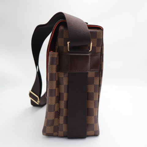 Pre-Owned #71223 Louis Vuitton Damier Broadway Crossbody Messenger Bag N42270