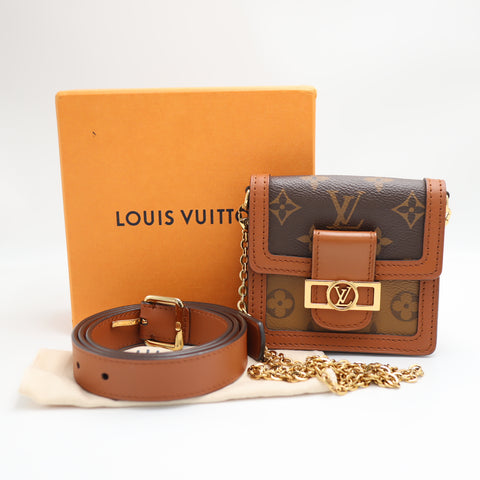 Pre-Owned #71219 Louis Vuitton Monogram Bumback Dauphine BB Crossbody Bag Waist Bag M68621