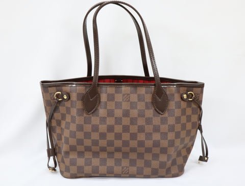Pre-Owned #BP34-2 Louis Vuitton Damier Neverfull PM Tote Bag N51109
