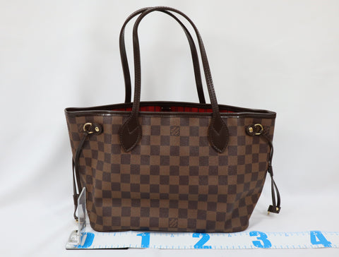 Pre-Owned #BP34-2 Louis Vuitton Damier Neverfull PM Tote Bag N51109
