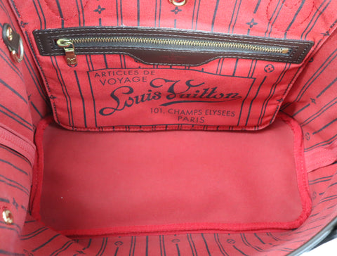 Pre-Owned #BP34-2 Louis Vuitton Damier Neverfull PM Tote Bag N51109