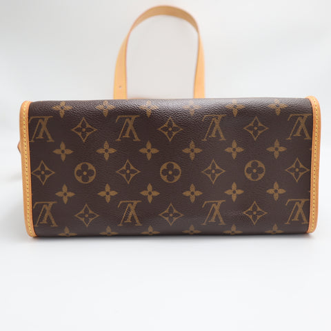 Pre-Owned #71246 Louis Vuitton Monogram  Popincourt Haut Totebag Brown M40007