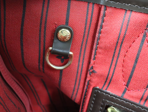 Pre-Owned #BP34-2 Louis Vuitton Damier Neverfull PM Tote Bag N51109