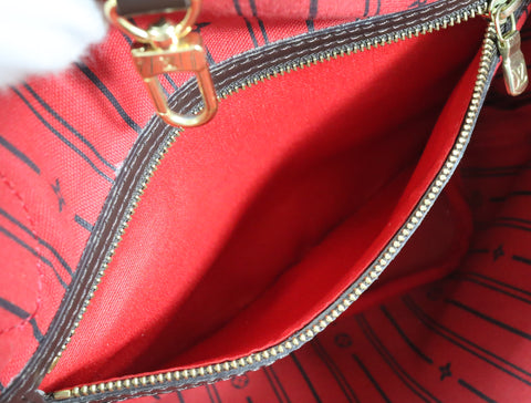 Pre-Owned #BP34-2 Louis Vuitton Damier Neverfull PM Tote Bag N51109