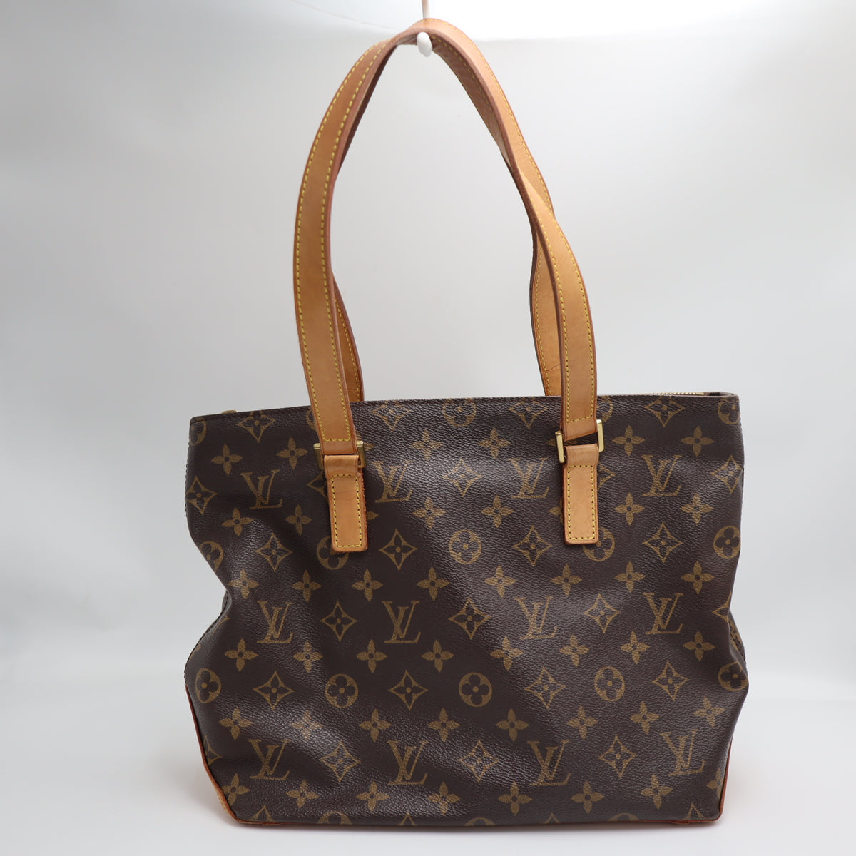 Pre-Owned #71249 Louis Vuitton Monogram Cabas Piano Tote Bag M51148