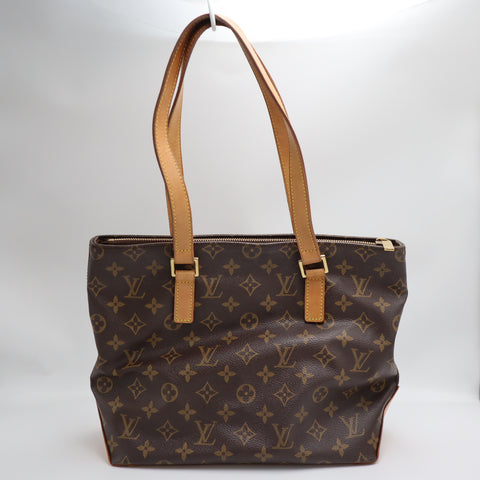 Pre-Owned #71249 Louis Vuitton Monogram Cabas Piano Tote Bag M51148