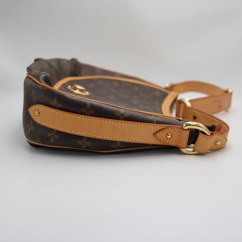 Pre-Owned #71245 Louis Vuitton Monogram Tulum PM Shoulder bag Brown M40076